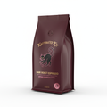 Kaffinated Kat Dark Roast Espresso 12oz deep burgundy coffee bag with pink and gold logo