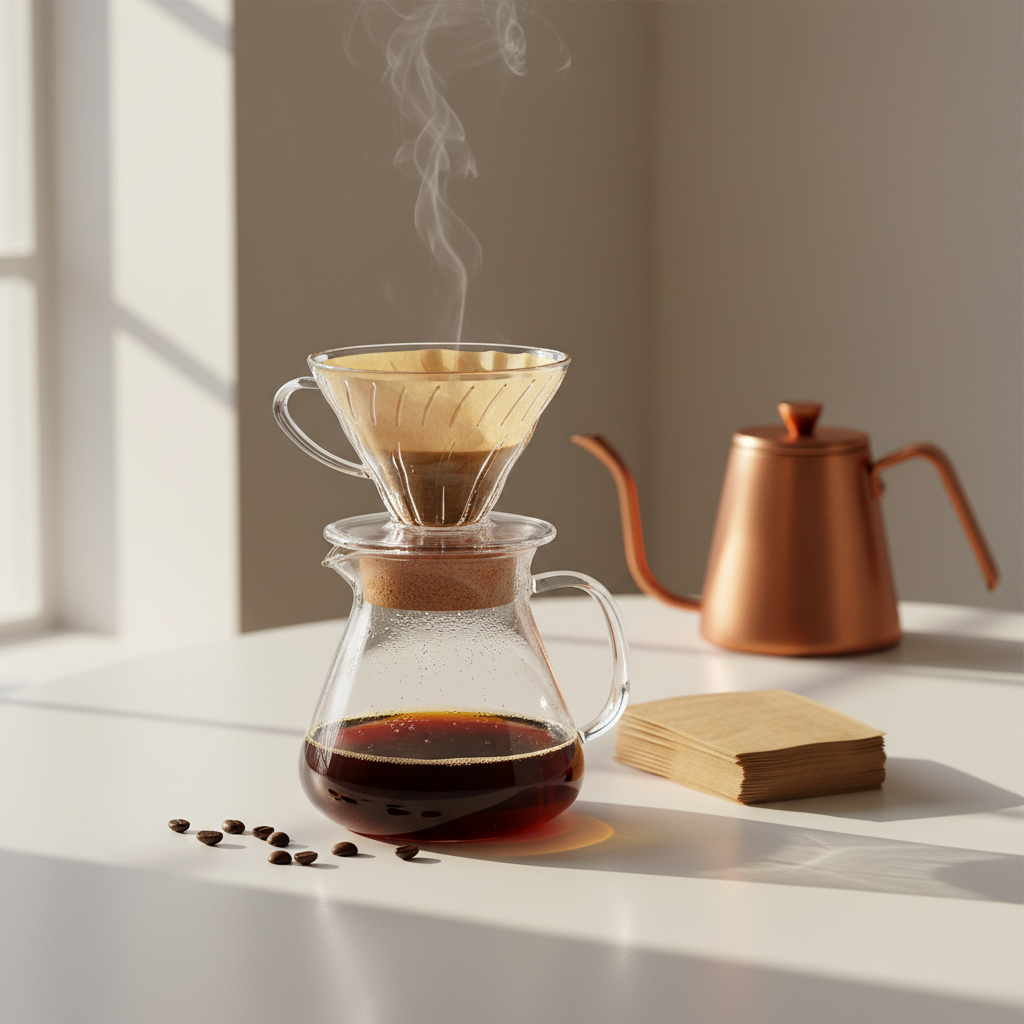 Kaffinated Kat Pour-Over Coffee Set
