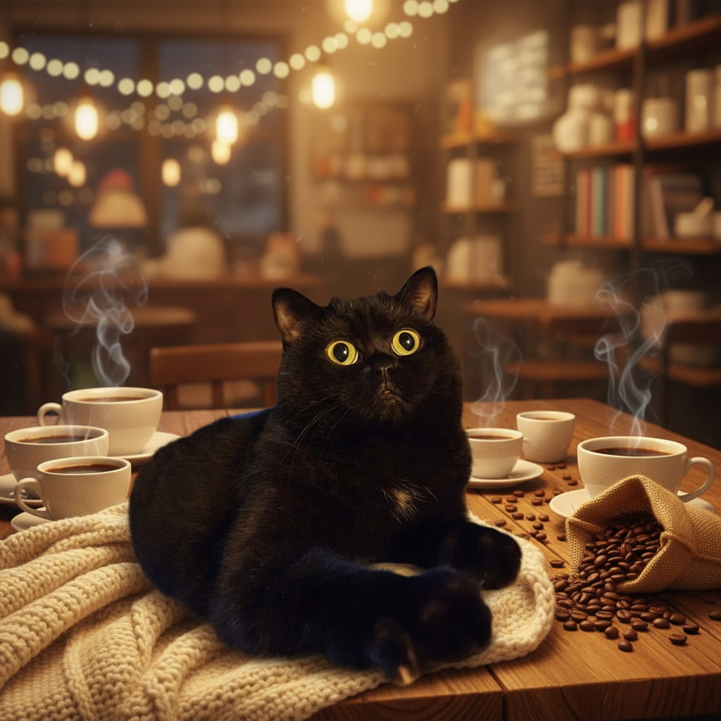 Velcro in a Coffee Shop